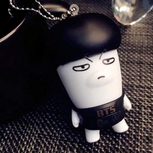 Preisvergleich Produktbild FUdeza Hochwertig Klein Plüsch Puppen BTS Bangtan Jungen Schlüsselanhänger - H06