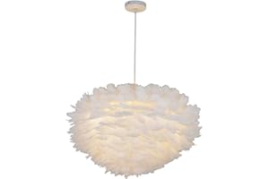 GUANSHAN 30 CM Deckenleuchte Kronleuchter Lampenschirm Faltbare Moderne Mode Feder Deckenleuchte für Wohnzimmer Schlafzimmer Veranda Bar Restaurant Hotel