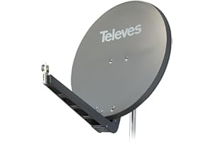 Televes S 75QSD-G Graphit SAT-Spiegel 75cm ALU
