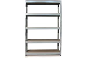 Monster Racking - Rayonnage Gris Q-Rax 120cm x 182,5cm x 50cm