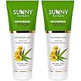 Sunny Moisturizing Lotion with Aloe Vera & Calendula | Velvety, Radiant Skin | Fights Pigmentation & Aging | Sunburn Protection | All Skin Types | 100 ml (Pack of 2)