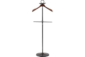 Kare Design Lord Servant Cosmopolitan Wardrobe, Metal, Black, 29 x 53.5 x 122 cm