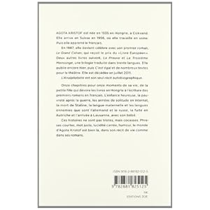 L'analphabète : Récit autobiographique Livre en Ligne - Telecharger Ebook