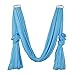 Produktbild Pellor 5M Deluxe Air Fliegen Yoga Rutschfeste Hammock Aerial Yoga Hammock Fitness Schwingen Hängematte Hängetuch mit 440 lb Belastung (blau)