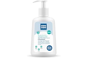 Mee Mee Baby Liquid Cleanser 500 ml, Anti-Bacterial Kills 99.9% Germs | for Bottles, Nipples, Accessories, Toys, Fruits & Vegetables | No Alcohol, Dermatologically Tested