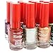 KurtzyTM 24 Pack Nail Polishes Varnish 10ml Metallic Glitter Sparkly Nail Art