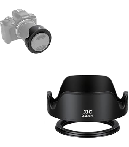 ayex Rubberen tegenlichtkap met 77 mm filterschroefdraad/strooilichtkap/ zonneklep