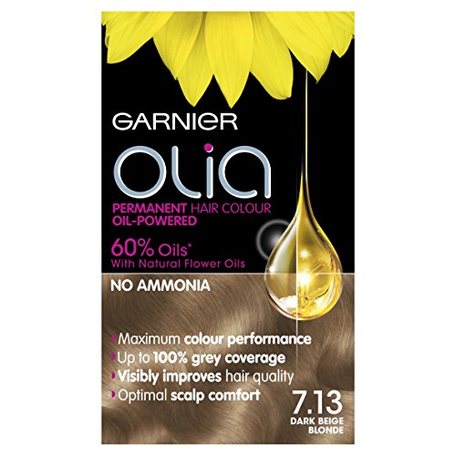 Garnier Olia 7.13 Dark Beige Blonde Permanent Hair Dye