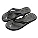 Produktbild SOMESUN Herren Freizeit Klassisch Retro Flip Flops Männer Jungen Mode Fußball Textur Sport Sandalen Flache Ferse Hausschuhe Weich Gemütlich Rutschfest Beiläufig Strand Schuhe
