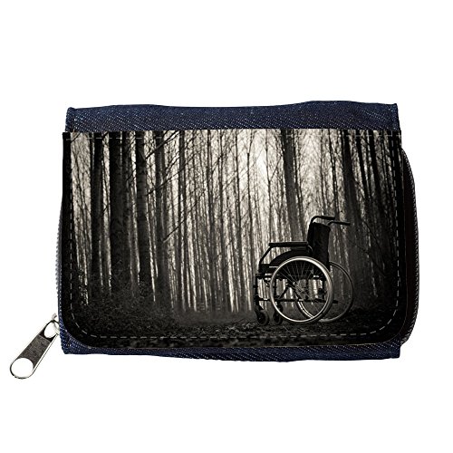 Preisvergleich Produktbild Portemonnaie Geldbörse Brieftasche / / M00292588 Rollstuhl Einsame Physical Krankenhaus / / Purse Wallet
