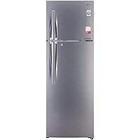 LG 335 L 3 Star Inverter Frost-Free Double Door Refrigerator (GL-T372JDS3, Dazzle Steel, Convertible)