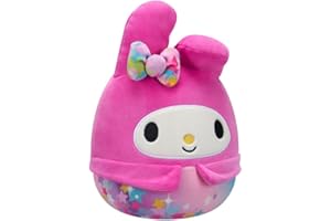SQUISHMALLOWS SQSN00603 - Starshine My Melody 25 cm, oficjalny plusz Jazwares, super miękka przytulanka