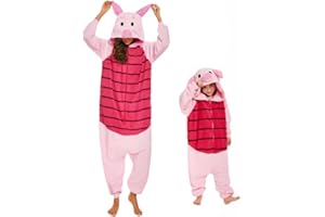 RandWind Pyjamas Onesies Cosplay Unisexe Animaux Halloween Costume Combinaison