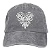 Produktbild Gorgeous practica Sea Turtle Heart Denim Jeanet Baseball Cap Adjustable Street Rapper Hat