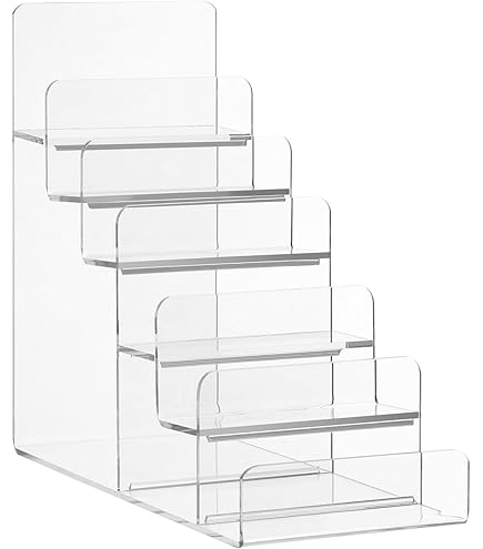 50 stuks transparante displaystandaard doorzichtige portemonnees voor vrouwen vrouwen portemonnee snoep display rek handtas portemonnee display stand portemonnee opslag houder dikker haarspeld PS Miss