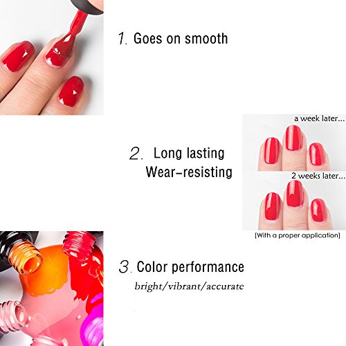 Gellen auflösbarer Base Coat und Top Coat,Unterlack und Überlack UV Gele - 4