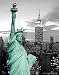 Produktbild Mousepad New York Grösse 19x24 cm - EPDM-Kautschuk, fest, elastisch, abriebsicher, PVC-frei