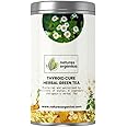Natures Organica Thyroid Cure Herbal Green Tea, Ayurvedic Tea for Thyroid Health, Hypothyroidism - 100% Natural, Restore healthy T3,T4 levels (100gm, Pack of 1)