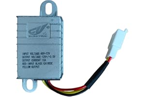 DC-DC Converter for EV Scooter, 48V-72V Input, 12V Output, 10A