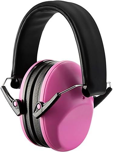Ear Defenders Noise Reduction Ear Muffs Suitable For Infants Children Earmuffs Foldable Design Adjustable Padded Headband Used For Shooting Training Yardwork