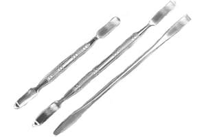 BONGLES Edelstahl Spachtel Depotting Verfassungs-paletten-spachtel-verfassungs-werkzeug-verfassungs-kosmetik-zubehör-palette Spatula 3pcs / Set