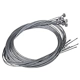 TOOGOO(R) 10pcs 1.75m Bicycle Bike Cycling MTB Brake Inner Wire Cable