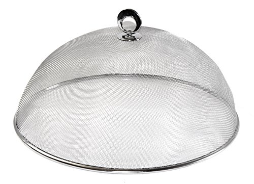 STONELINE 18095 Abdeckhaube, Edelstahl Küchenhelfer, edelstahl optik, 34.9 x 34.9 x 16.9 cm