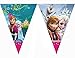 Produktbild KULTFAKTOR GmbH Disney Frozen Wimpel-Girlande Kinderparty-Deko Bunt 200cm Einheitsgröße