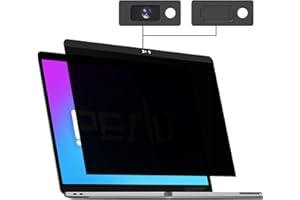 PESLV Magnetic Privacy Screen for MacBook Pro 16 Inch (2019-2020) - A2141, 16inch Removable Matte Blue Light Glare Filter Protector Shield for Mac Pro 16in Laptop Computer