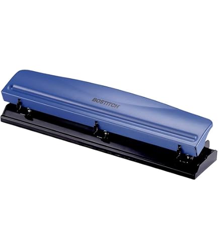Perforatrice De Bureau Swingline Precision Pro - 2 Ou 3 Trous, 10 Feuilles, Réglable - Noir/Argent (A7074038A) - 5