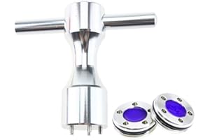 HISTAR - Pesi da golf personalizzati blu + chiave argento per putter Titleist Scotty Cameron