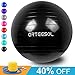 Produktbild arteesol Gymnastikball, Balance Ball 65cm/75cm Yoga Ball mit Pumpe Anti-Burst Fitness Balance Ball für Core Strength (Tinte schwarz, 75cm)