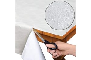 Home Bargains Plus Quilted Heavy Duty Table Pad Protector with Flannel Backing - Cut to Fit - 52" x 120"