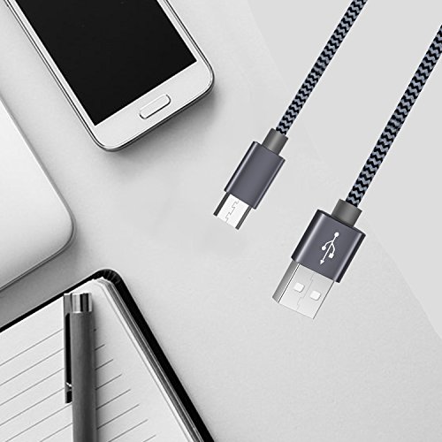 C ble Micro USB Lot de 2 1M AOSTA Chargeur Micro USB en Nylon Tress Rapide Chargeur C ble Charge Synchro Cable USB pour Samsung S7 S6 S7Edge S5 S4 Nexus LG Huawei HTC Kindle Smartphone et Encore Gris et Noir reviews C ble Micro USB Lot de 2 1M AOSTA Chargeur Micro USB en Nylon Tress Rapide Chargeur C ble Charge Synchro Cable USB pour Samsung S7 S6 S7Edge S5 S4 Nexus LG Huawei HTC Kindle Smartphone et Encore Gris et Noir