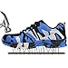 Produktbild SUADEEX Damen Herren Sicherheitsschuhe Sportlich Trekking Wanderhalbschuhe Stahlkappe Arbeitsschuhe Hiking Schuhe Traillaufschuhe, Blau, 46 EU