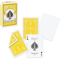 Jeu Cartes Bicycle Rider Back Noir | 52 Cartes + 2 Jokers | Format Poker US Playing Card