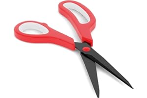 Kintex Ciseaux de Taping, antiadhésifs, extra-tranchants et inoxydables, ciseaux à taper avec poignée ergonomique, ciseaux multifonctions