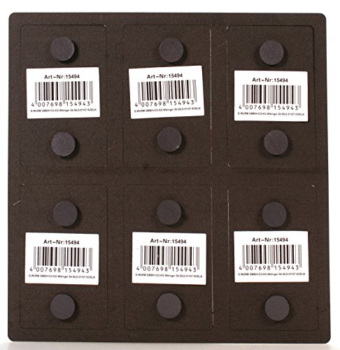 6 Schilder Magnete – Unordnung – keine Ahnung – hübsch – Leben – Schokolade – perfekt ! – Vintage 8,5 x 5,5 cm - 2