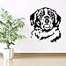Produktbild 57x64cm Saint Bernard Head Face Lovely Nursery Wallpaper Dekoration Vinyl Wall Stickers for Kids Room Art Decals Home Poster