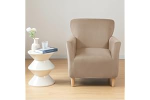 UYEOCO Copripoltrona 1 Posto con Braccioli Relax Reclinabile Universale Copri Poltrona Elasticizzato Lavabile Rimovibile Fodera per Poltrona Poltroncine Relax Copertura per Poltrona Elettrica Reclinabile ( C