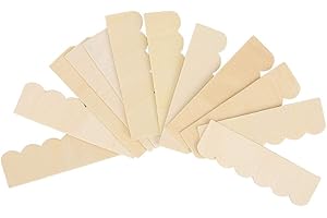 ZERODIS Mini teja de la casa de muñecas, 1/12 accesorios de la casa de muñecas diy tejas de madera modelo de construcción accesorio niños juego de simulación de juguete (Blank)