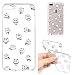 Produktbild iPhone 7 Plus 8 Plus Hülle, E-Unicorn Handyhülle Apple iPhone 7 Plus 8 Plus Hülle Transparent mit Muster Emoji Panda Silikon Durchsichtig Tasche Ultra Slim Dünn TPU Bumper Schutzhülle Stoßfest Hochwertigem Zubehör Set Etui Schale Back Case Cover Rückseite