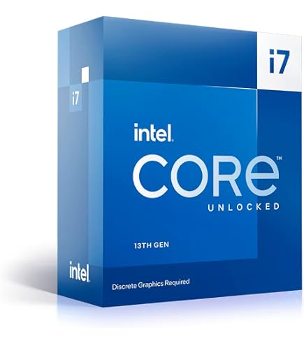 CPU Intel Core i7-13700K Intel® Core™ i7-13700F masaüstü işlemci, 16 çekirdek (8 P çekirdek