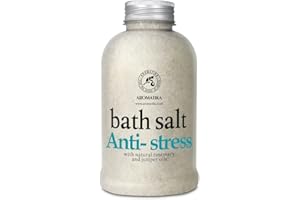 AROMATIKA TRUST THE POWER OF NATURE Sales de Baño Anti-Estrés 600g - Poseen Propiedades Beneficiosas para Lograr un Buen Descanso y Reducir el Estrés - Aplicaciones Cuidado Corporal - Belleza - Relajación - Aromaterapia - Spa