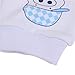 Hengsong Cute Animal Infant Scratch Mittens Newborn Warmer Gloves Soft Finger Protector (Blue)