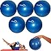 Produktbild MSD Ball, 26 cm, weich + plus 2 Stöpsel und Halm zum Aufpumpen - für Pilates, Gymnastik, Yoga - SOFT OVER BALL, Blau.