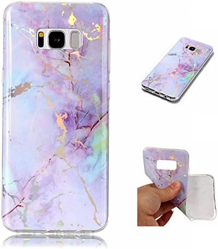 UKDANDANWEI Samsung Galaxy S8 Plus / S8+ Caee,TPU plating painting pattern Soft Silicone Case Protective Cover for Samsung Galaxy S8 Plus / S8+ - Style(68)