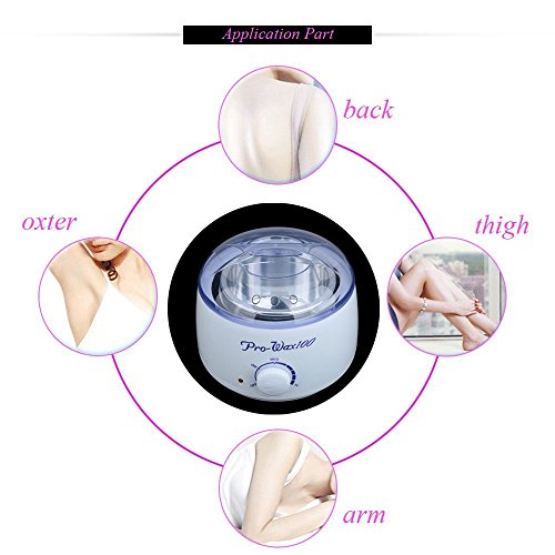 Wachserhitzer für Enthaarungswachs, mit Wachs gratis - 4