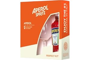 Aperol Spritz Gift Pack Including Aperol and 2 Aperol Spritz Glasses, 70 cl