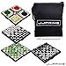 Produktbild JJPRIME WSS - 4 in 1 Schach / Ludo / Schlange und Leiter/Damespiel/Magnetisch Reise Brettspiel